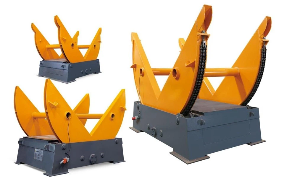 LDX-45T hydraulisk boulder turner: 45-tonns steinsvinger med anti-skli kjeder og null baseskade